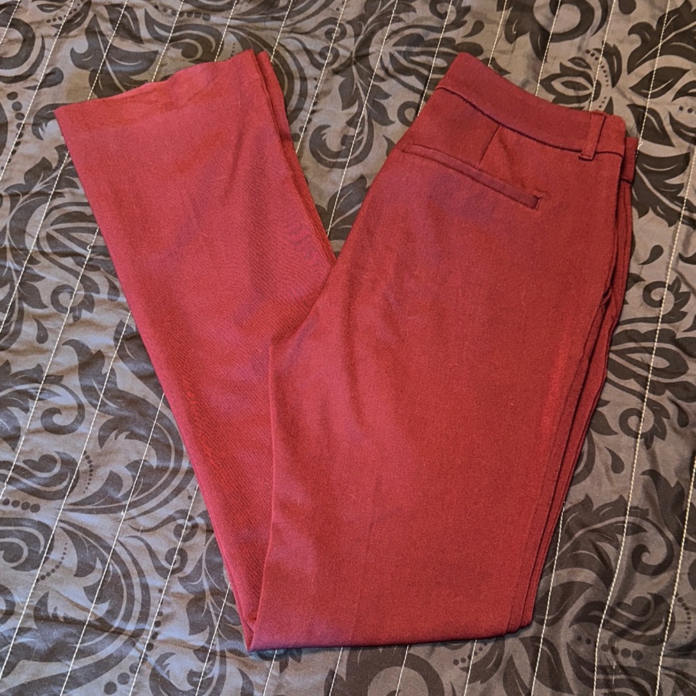 Burgundy Slacks